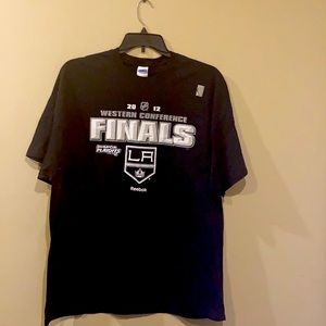 Black short sleeve crew neck shirt 2012 NHL Western Conference Finals Shirt 2xl